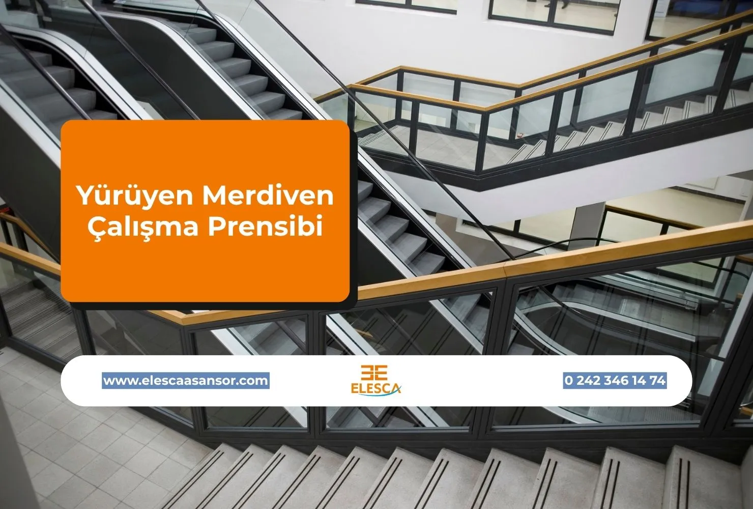 Yürüyen Merdiven Çalışma Prensibi