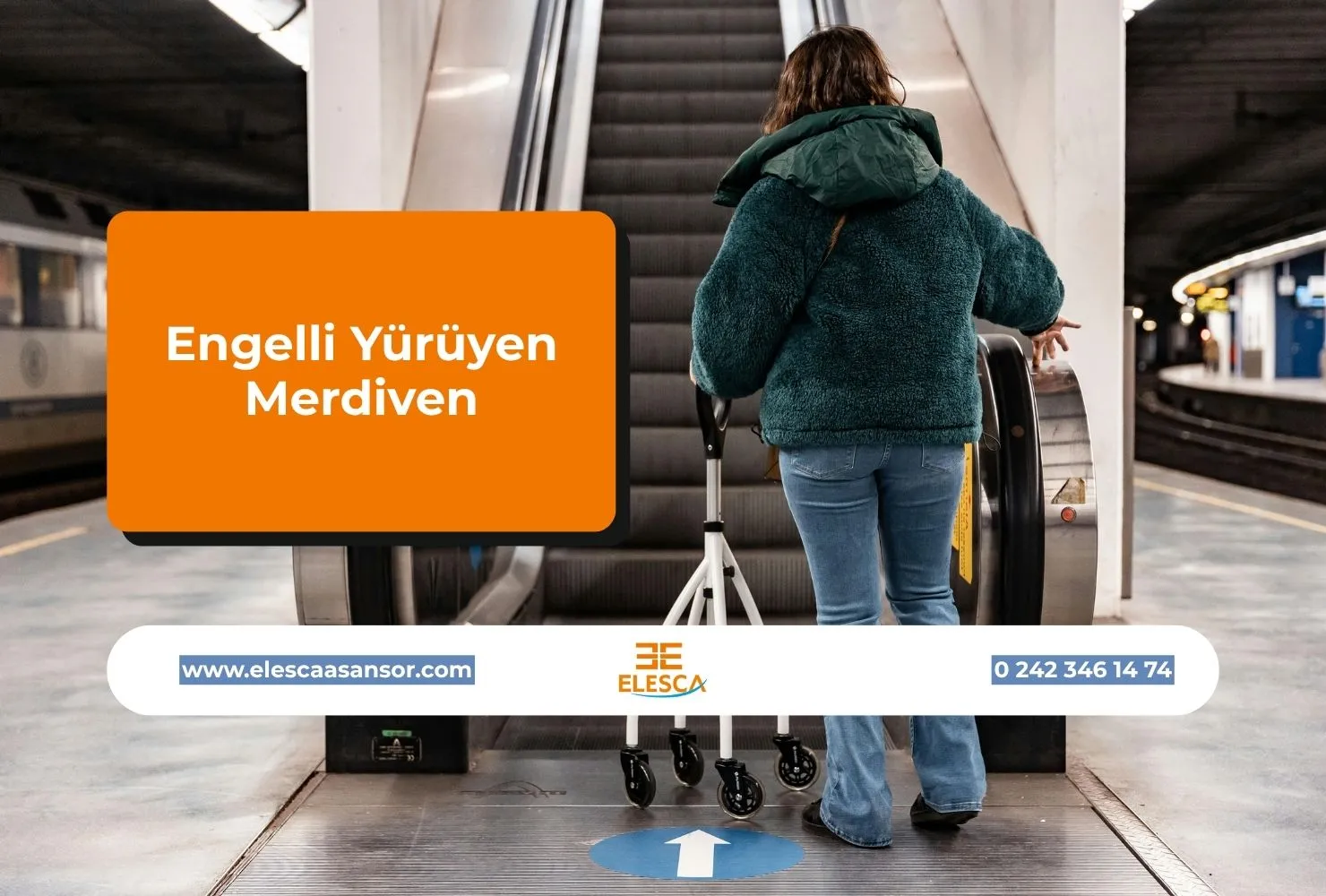 Engelli Yürüyen Merdiven