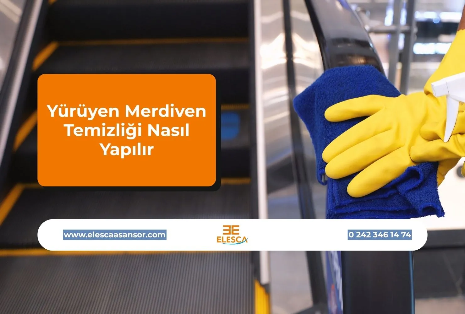 Yürüyen Merdiven Temizliği Nasıl Yapılır?