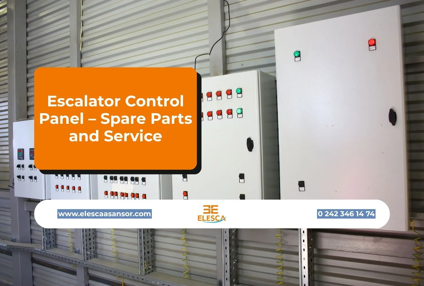 Escalator Control Panel – Spare Parts and Service