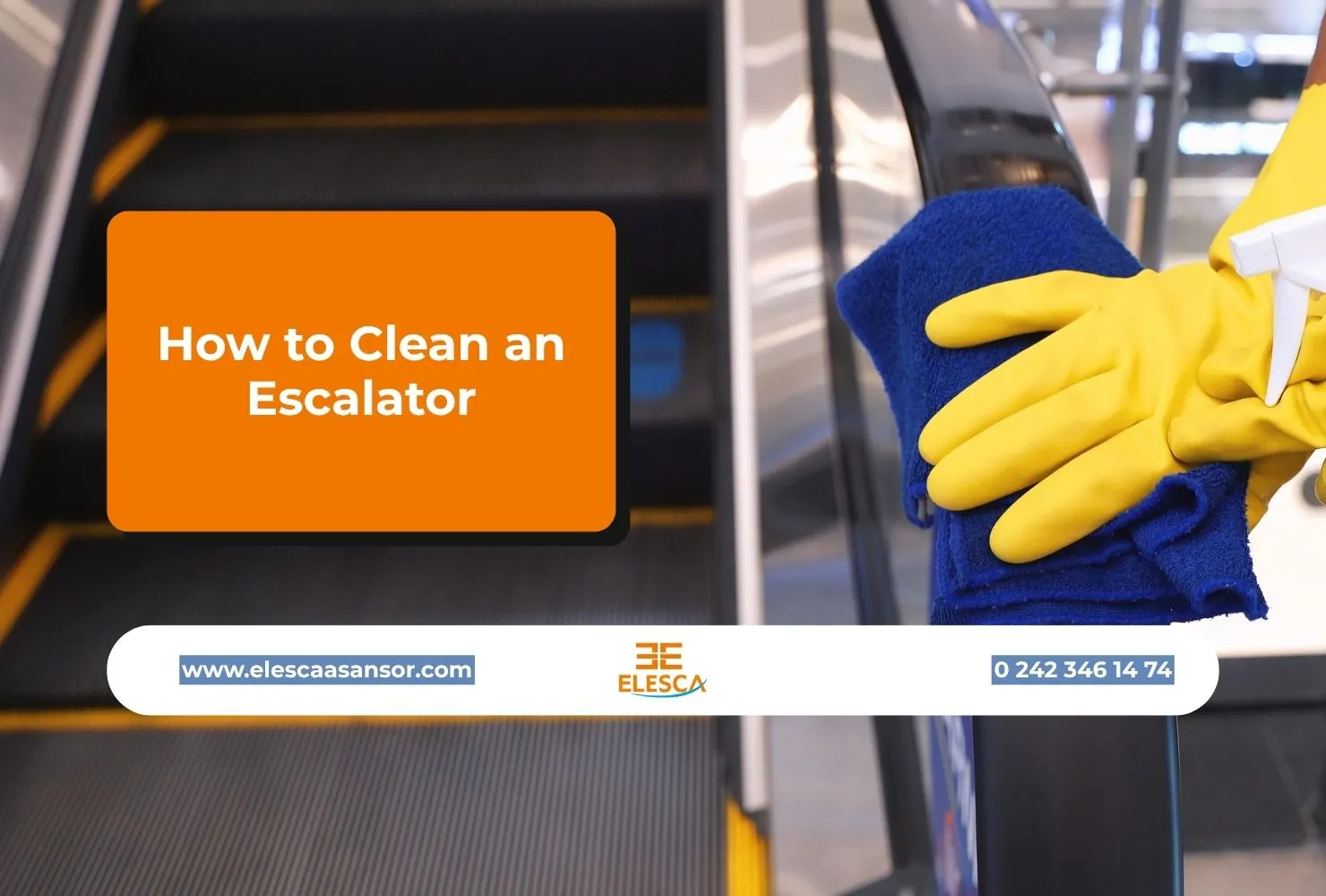How to Clean an Escalator