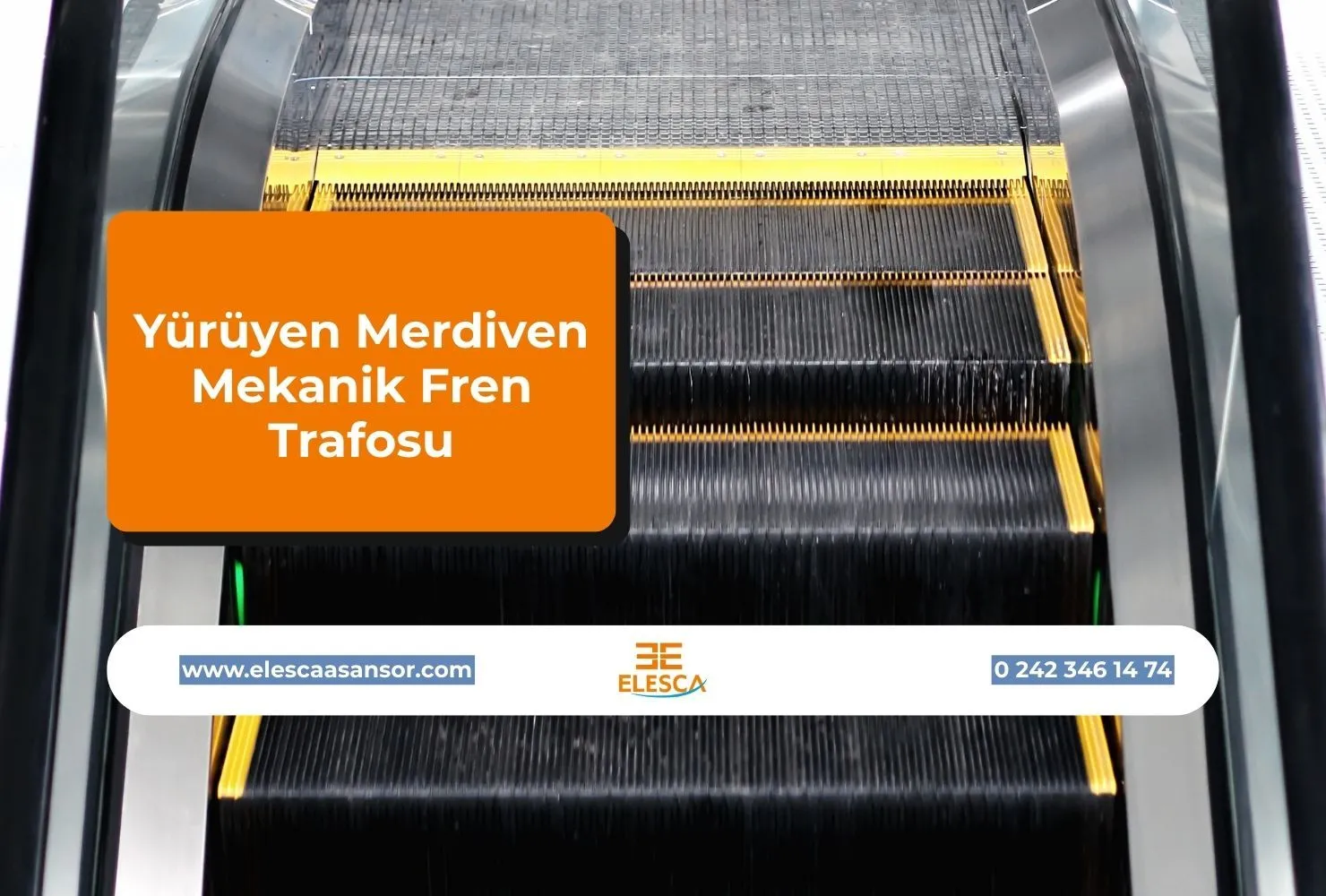 Yürüyen Merdiven Mekanik Fren Trafosu