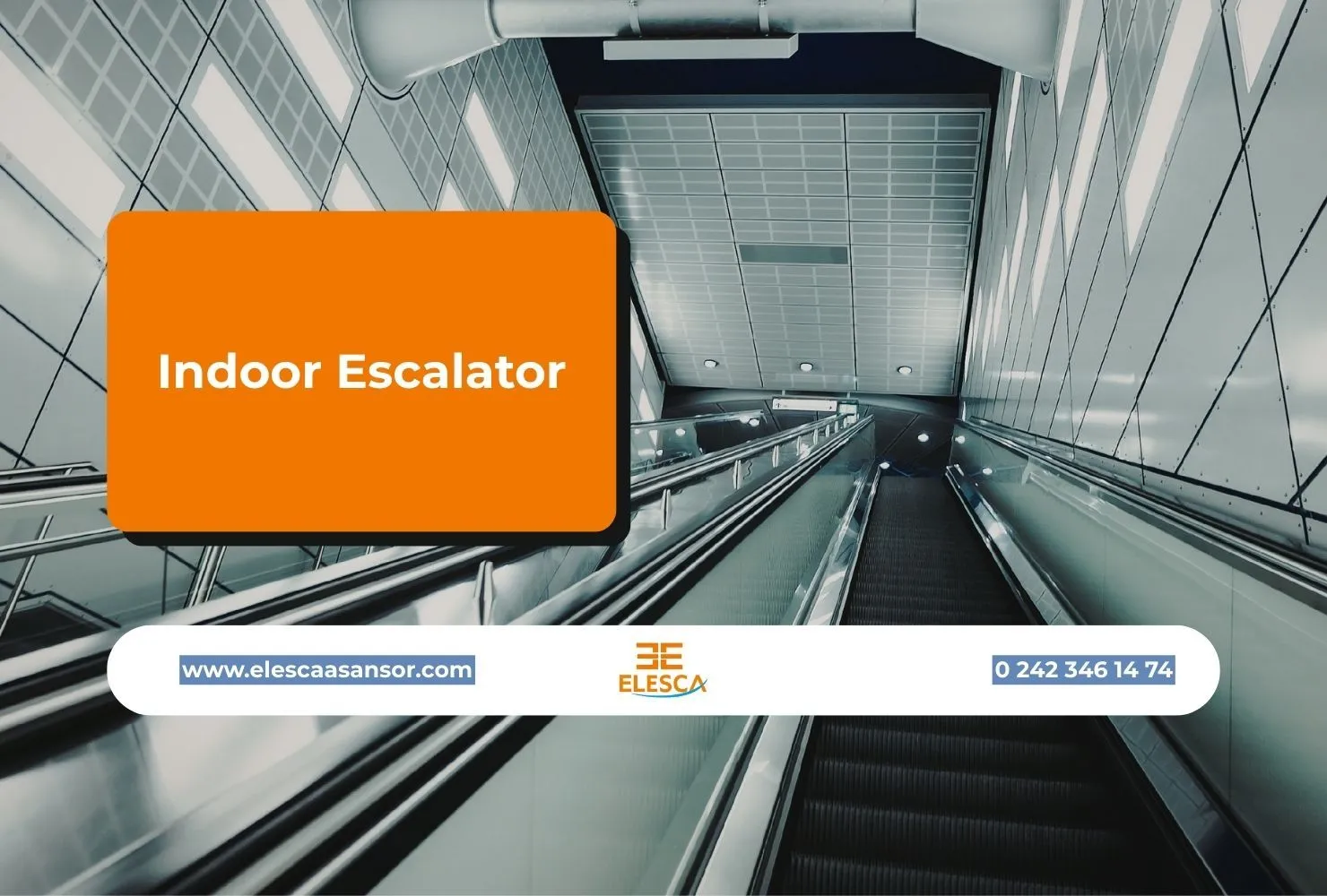 Indoor Escalator
