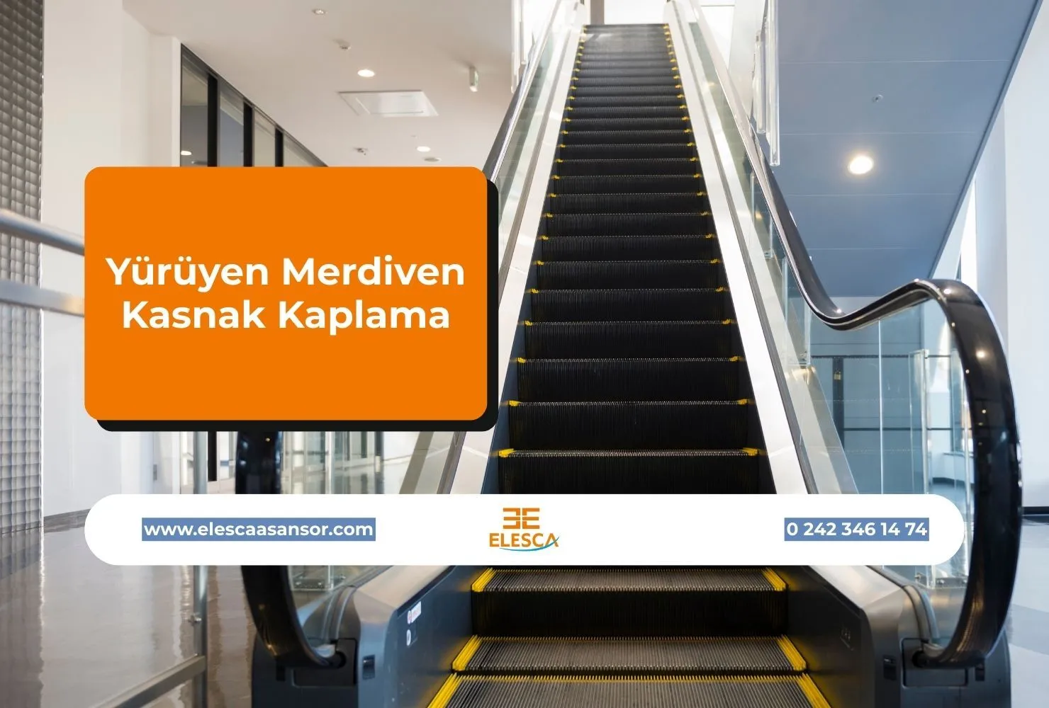 Yürüyen Merdiven Kasnak Kaplama